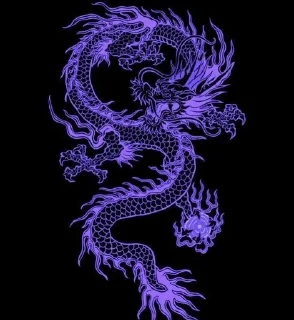 🐉 emoji фиолетовый Telegram sticker 12 of 57