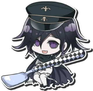 🍆 emoji Kokichi Ouma Telegram sticker 19 of 66