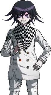 😟 emoji Kokichi Ouma Telegram sticker 10 of 66