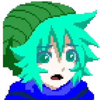😦 emoji Shin Tsukimi (@TgSticker) Telegram sticker 6 of 95