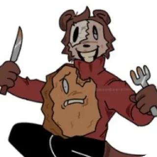 🖼 emoji Обезьяна и нагец Telegram sticker 23 of 49