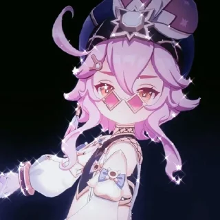 👾 emoji (  ✿𝆬  )  𓈒 𝗗𝗼𝗿𝗶 Telegram sticker 1 of 34
