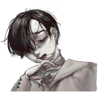 😌 emoji Несчастный мальчик @nyasticks Telegram sticker 11 of 41