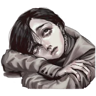 😒 emoji Несчастный мальчик @nyasticks Telegram sticker 21 of 41