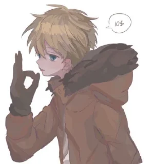 🌟 emoji 𝑲𝒆𝒏𝒏𝒚 𝑺𝑷 ; by @Sh1HoK7s ★ Telegram sticker 15 of 32