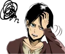 😫 emoji Attack on Titan :: @line_stickers Telegram sticker 5 of 40