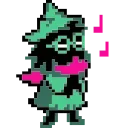 🎵 emoji Ralsei Animated :3 (part 1/3) @RalseiFanNo2 Telegram sticker 6 of 120