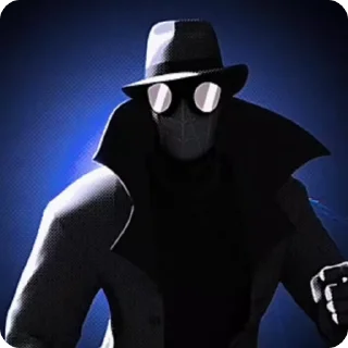 ⚫ emoji Spider-Man Noir / @Earth_928 Telegram sticker 17 of 45