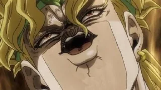 😮 emoji Джо Джо🤨 Telegram sticker 6 of 111