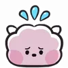 😥 emoji * ⊹ bt21 @anak1ry  ͙ 𐔌՞. .՞𐦯 Telegram sticker 9 of 195