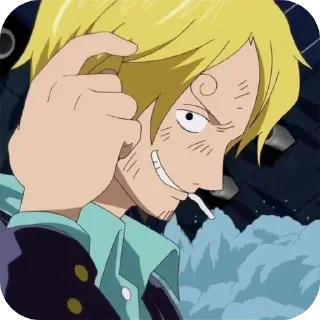 🌟 emoji sanji ^^ @gogoliitk Telegram sticker 5 of 78