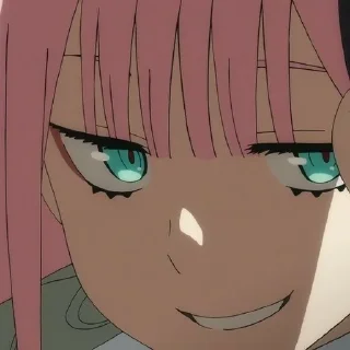 🌟 emoji Zero Two • @Earth928B Telegram sticker 5 of 50