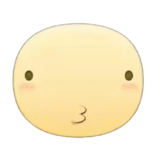 😗 emoji емодзі:3 Telegram sticker 14 of 33