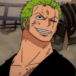 🌟 emoji RORONOA ZORO @GIFSHIGETSUSTICK Telegram sticker 23 of 58