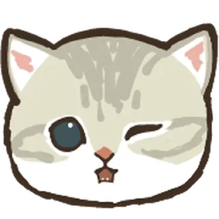 😉 emoji Mofusand @xkysluv Telegram sticker 15 of 120