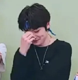 🤦 emoji maknae on top by @walefqq Telegram sticker 24 of 100