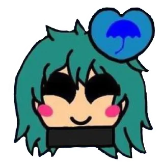 🥰 emoji Зонтик Telegram sticker 6 of 7
