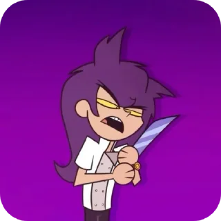 🔪 emoji пиковые. 💜★💚 Telegram sticker 11 of 120