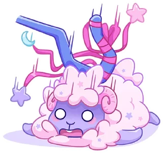 😵 emoji Джиллиана без надписей @stickers_vk Telegram sticker 5 of 49