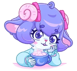 😏 emoji Джиллиана без надписей @stickers_vk Telegram sticker 18 of 49