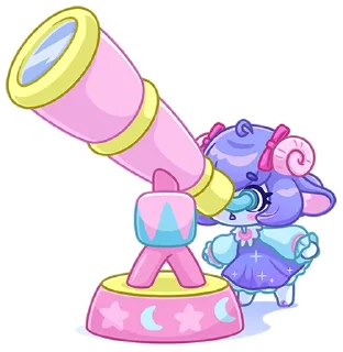 🔭 emoji Джиллиана без надписей @stickers_vk Telegram sticker 16 of 49
