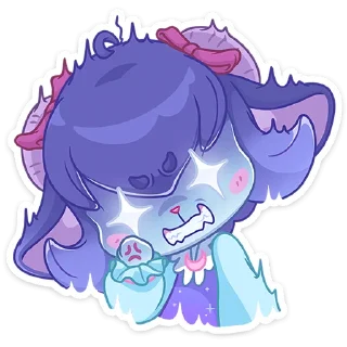 😡 emoji Джиллиана без надписей @stickers_vk Telegram sticker 8 of 49