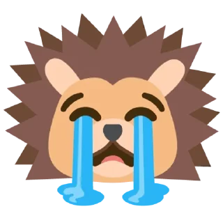 🌟 emoji ёжики by @jilenne Telegram sticker 5 of 54