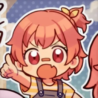 🌟 emoji .˙∘˚ Airi Momoi! ˚˙∘˚ @makkziw Telegram sticker 21 of 64