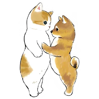 😘 emoji Шиба и Нян котик @TgSticker Telegram sticker 8 of 40