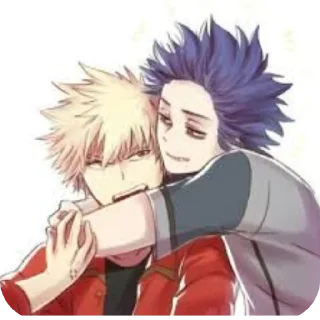 👍 emoji Шинсо Хитоши Telegram sticker 24 of 37