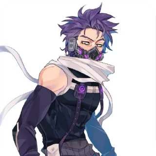👍 emoji Шинсо Хитоши Telegram sticker 23 of 37