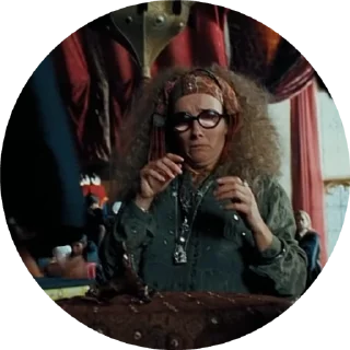 🌟 emoji Трелони @stickers_HarryPotter Telegram sticker 10 of 23
