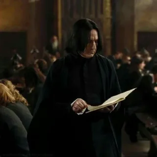 🌟 emoji Severus Snape Telegram sticker 18 of 92