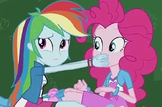 🌟 emoji MyLittlePony Pinkie Telegram sticker 24 of 90