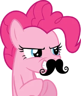 🌟 emoji пинки пай @BronyGifs Telegram sticker 16 of 42