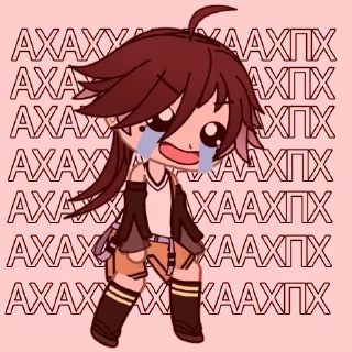 🤣 emoji ГАЧИМУЧИ С ХЭЙДЗО Telegram sticker 15 of 39