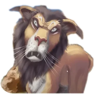 🐶 emoji История Львичек Telegram sticker 12 of 19