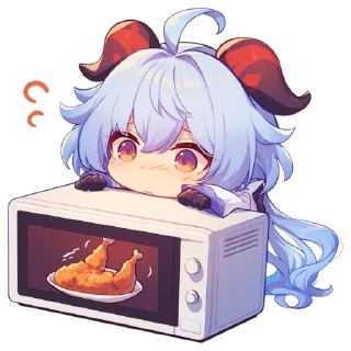🍔 emoji Геншин @stars458o9 Telegram sticker 22 of 55