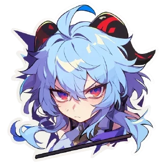 🤬 emoji Геншин @stars458o9 Telegram sticker 11 of 55