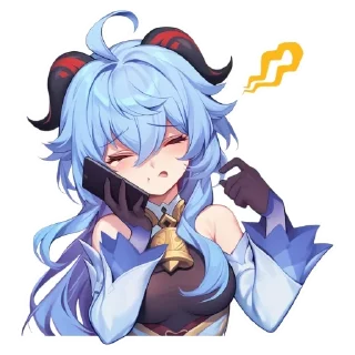 😾 emoji Геншин @stars458o9 Telegram sticker 18 of 55
