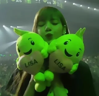 🍇 emoji #. lisa [ @misakostickers ] Telegram sticker 22 of 30