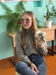 💸 emoji Лёлька Telegram sticker 6 of 72