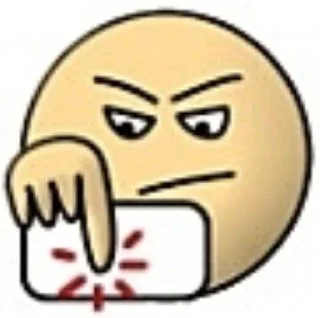 😠 emoji Дурачелло Telegram sticker 17 of 25