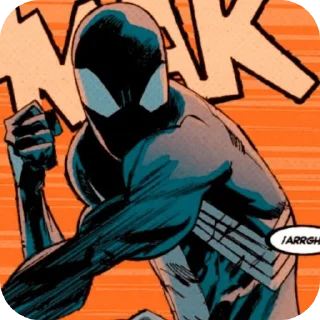 👊 emoji Symbiote Spider • @Earth928B Telegram sticker 23 of 50