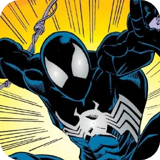 😜 emoji Symbiote Spider • @Earth928B Telegram sticker 17 of 50