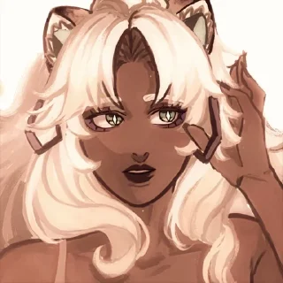 🐆 emoji ㅤ ִֶָ ִֶָ  𝐱𝗂𝗅✷𝗇𝖾𝗇 : @genshinnbasds ^᪲᪲ Telegram sticker 17 of 40