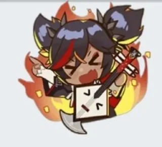 🤬 emoji Генша Telegram sticker 11 of 33