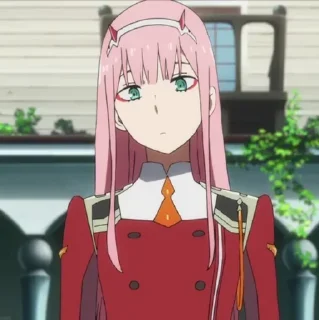 🤔 emoji Zero Two-пак Telegram sticker 14 of 120