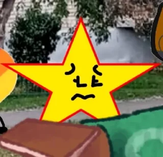 😔 emoji Звездочка 🌟 Telegram sticker 10 of 42