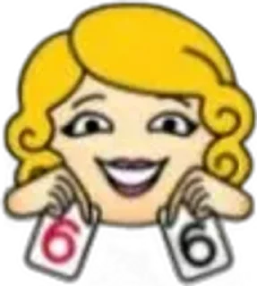 Sticker from Блондинка